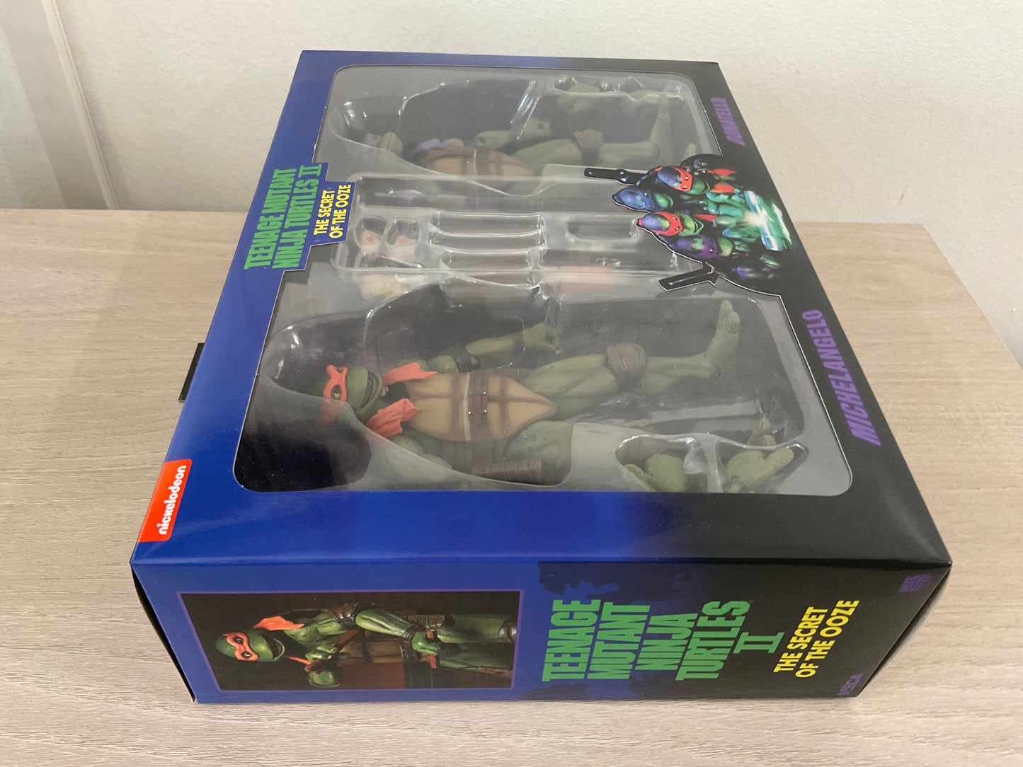 TMNT Secret of the Ooze Donatello & Michelangelo 7-In 2-Pack NECA
