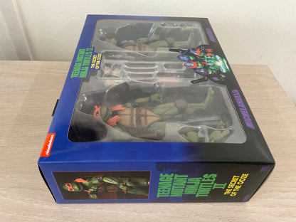 TMNT Secret of the Ooze Donatello & Michelangelo 7-In 2-Pack NECA