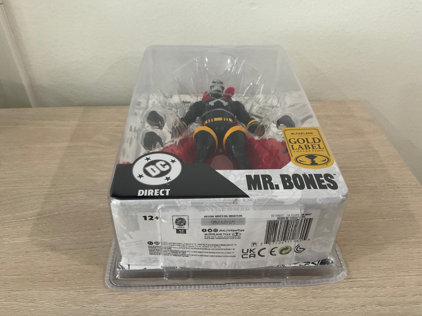 Mr. Bones (Infinity Inc. #16) Gold Label 7" Action Figure w/ Lithograph – McFarlane DC Multiverse (Substandard)