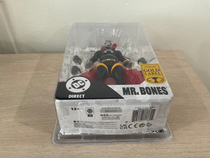 Mr. Bones (Infinity Inc. #16) Gold Label 7" Action Figure w/ Lithograph – McFarlane DC Multiverse (Substandard)