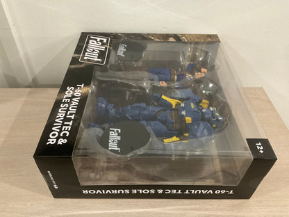 McFarlane Fallout T-60 Vault Tec & Sole Survivor 2-Pack 7-Inch Action Figures (Substandard Figure)