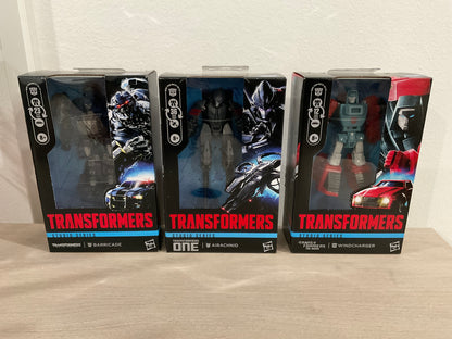 Transformers Studio Series Premier Deluxe Wave 29 Case of 3 Action Figures
