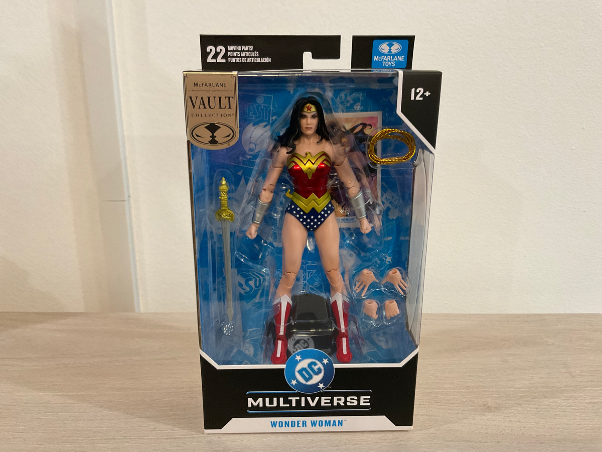 DC Multiverse McFarlane Vault Collection Wave 1 Wonder Woman Classic 7" Figure