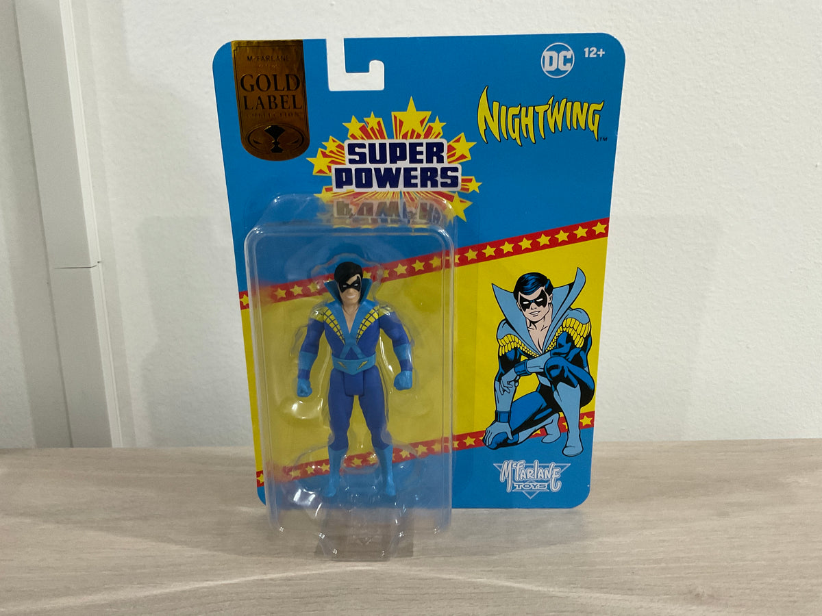 Nightwing (DC Super Powers) 4.5" Gold Label Figure — Exclusive
