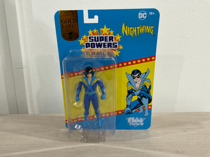 Nightwing (DC Super Powers) 4.5" Gold Label Figure — Exclusive