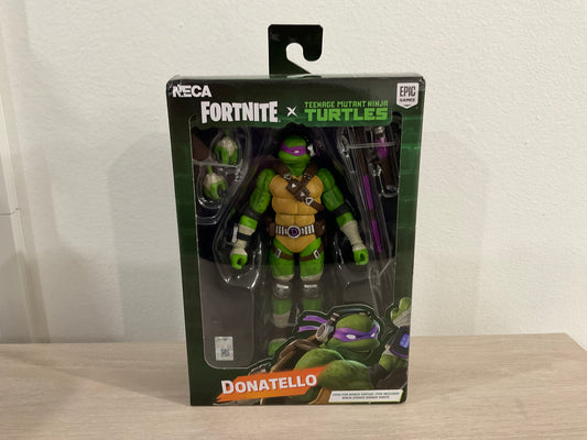 NECA Fortnite x Teenage Mutant Ninja Turtles Ultimate Donatello 7-Inch Scale Action Figure