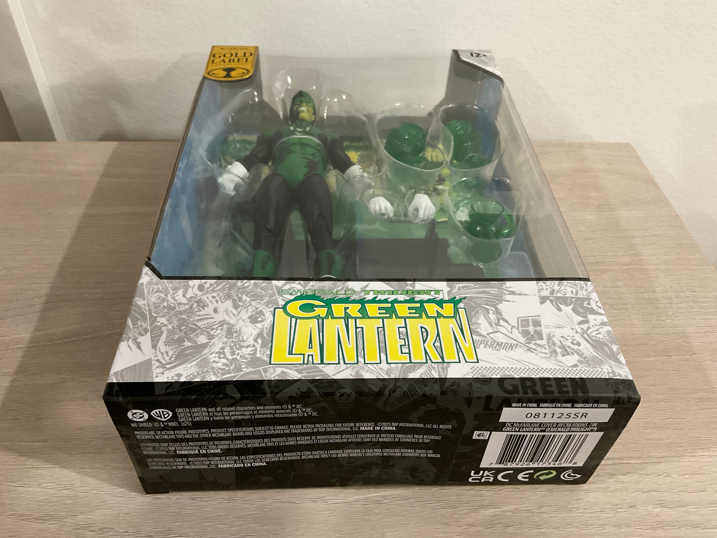 Green Lantern (Emerald Twilight) Gold Label 7-Inch Figure – McFarlane Cover Recreations