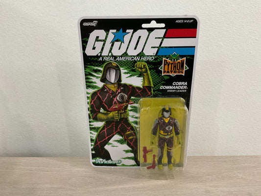 G.I. Joe ReAction+ Cobra Commander (Python Patrol) 3.75-Inch Action Figure – Super7 (2)