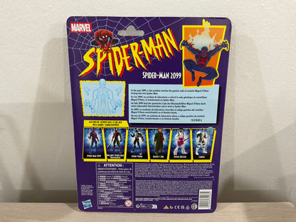 Marvel Legends Spider-Man 2099 Retro Cardback 6-Inch Action Figure