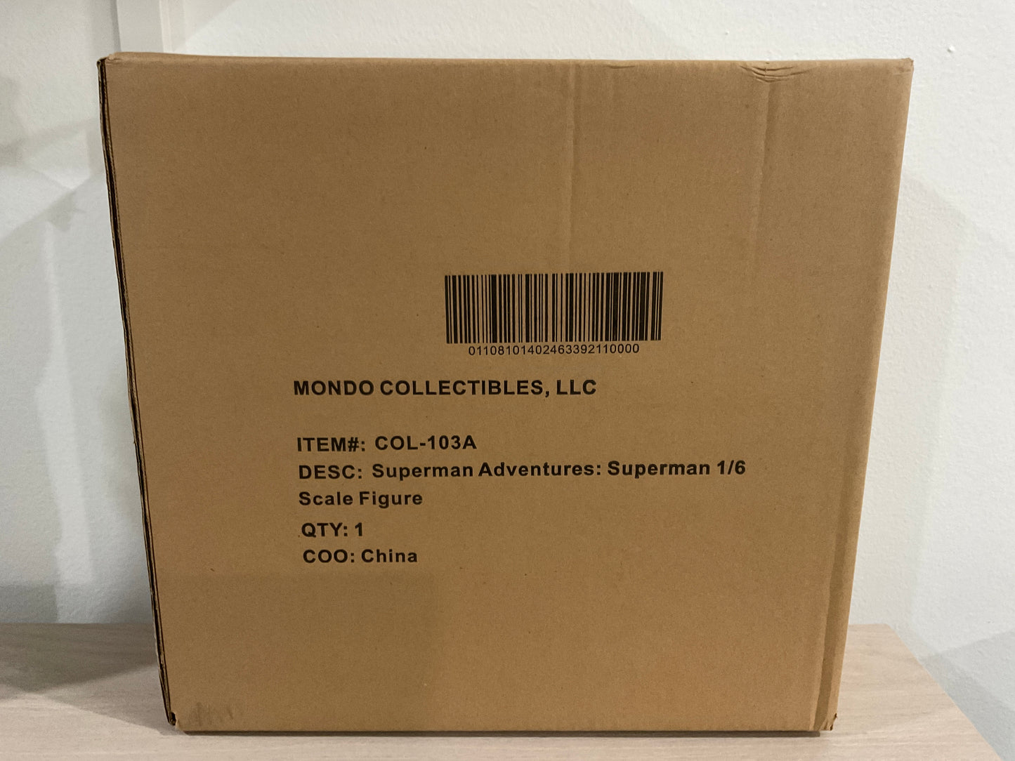 Mondo Superman: The Animated Series Superman 1:6 Scale Action Figure