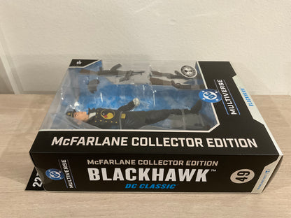 DC McFarlane Collector Edition Wave 13 #49 Blackhawk DC Classics 7-Inch Scale Action Figure - Platinum Chase