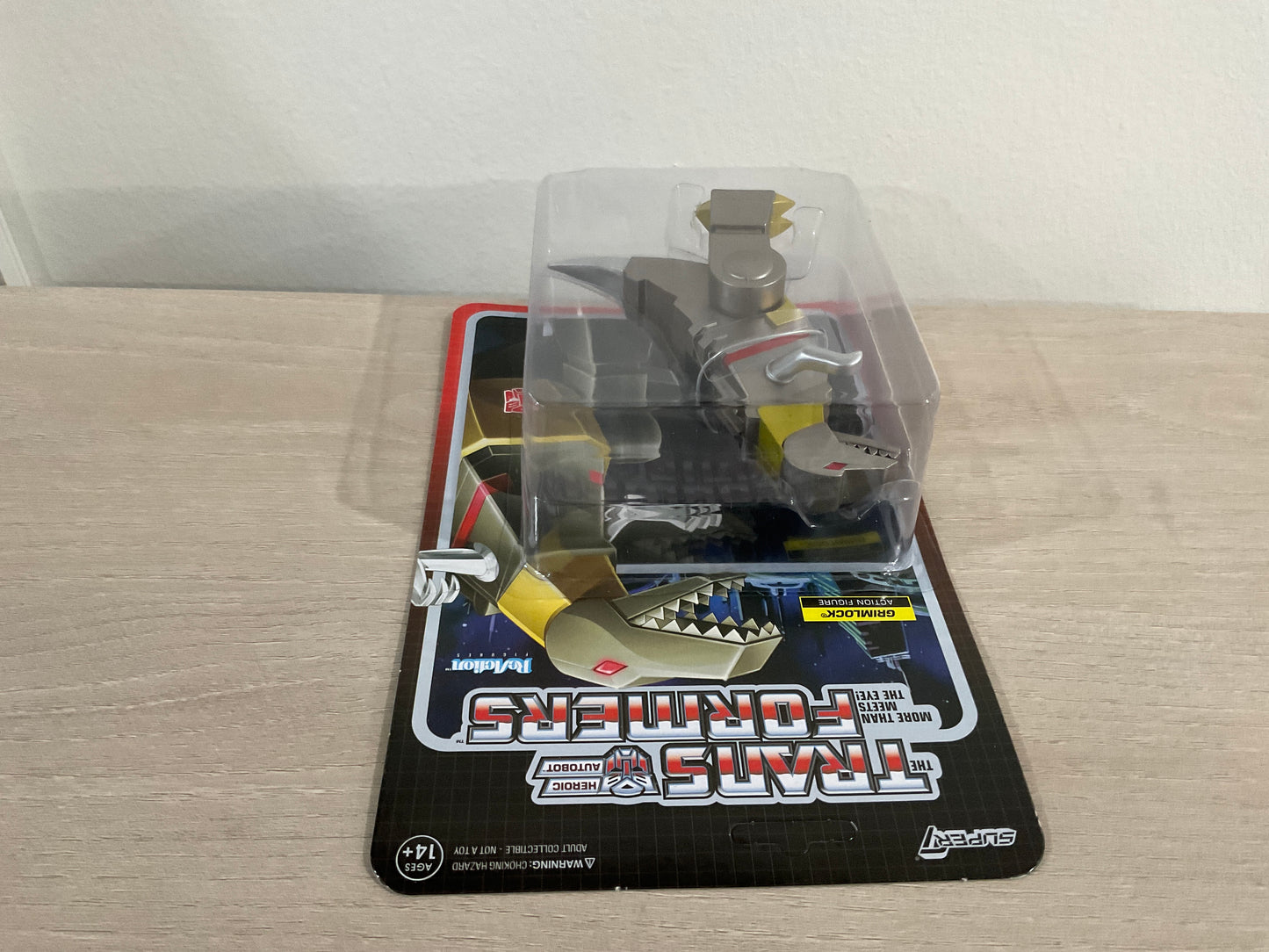 Super7 Transformers Grimlock Metallic ReAction 3.75-Inch Figure