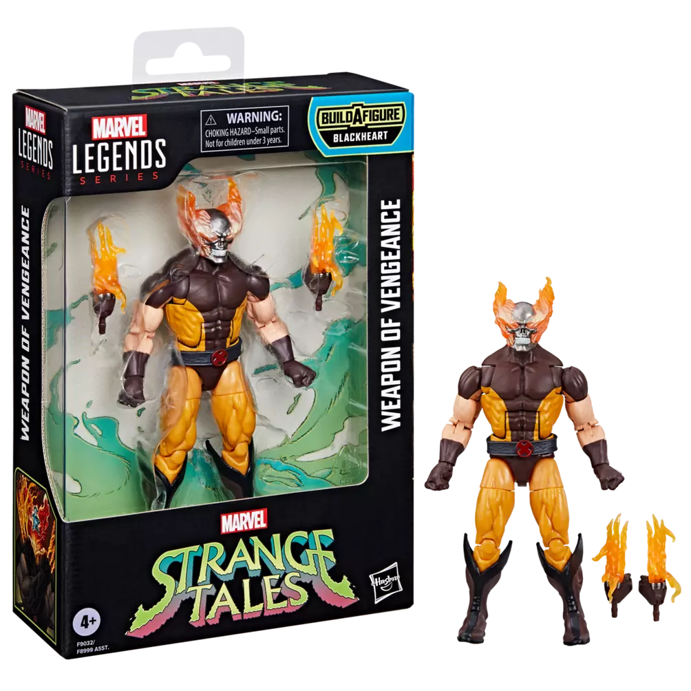 Marvel Legends Series Weapon of Vengeance Wolverine 6-Inch Action Figure – Blackheart BAF