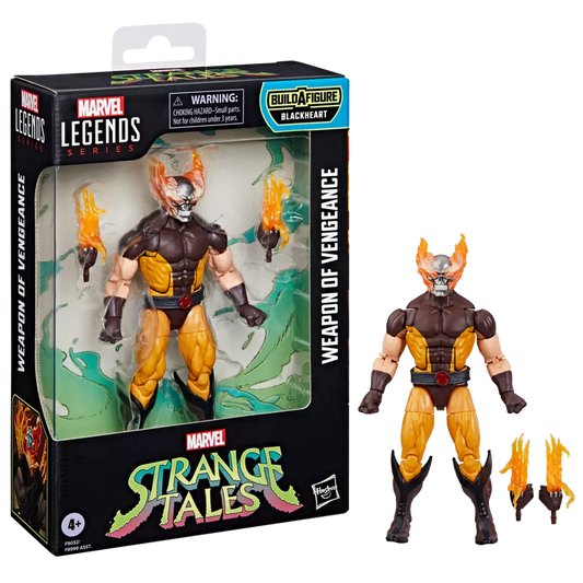Marvel Legends Series Weapon of Vengeance Wolverine 6-Inch Action Figure – Blackheart BAF