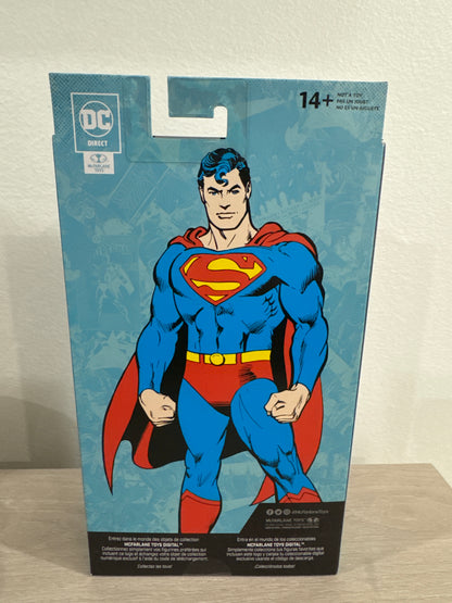 DC Direct Superman (The Silver Age) 7-Inch Action Figure with Digital Collectible