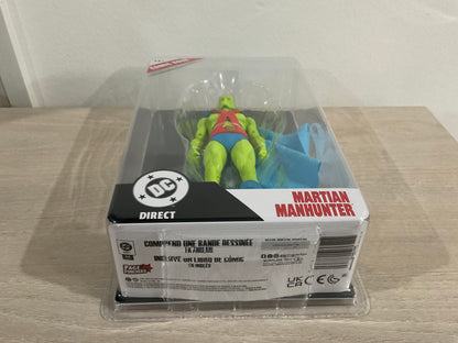 DC Direct Page Punchers Martian Manhunter Justice League #77 7-Inch Figure with Comic