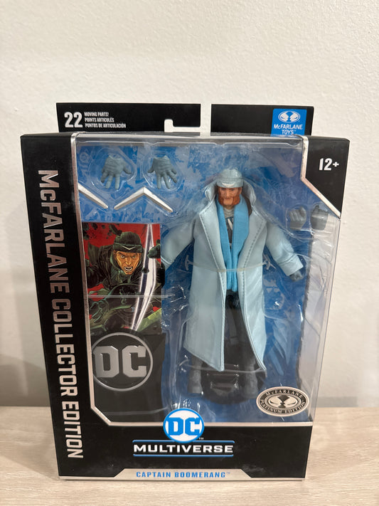 DC Multiverse Captain Boomerang (The Flash) Platinum Edition 7-Inch Action Figure - Chase