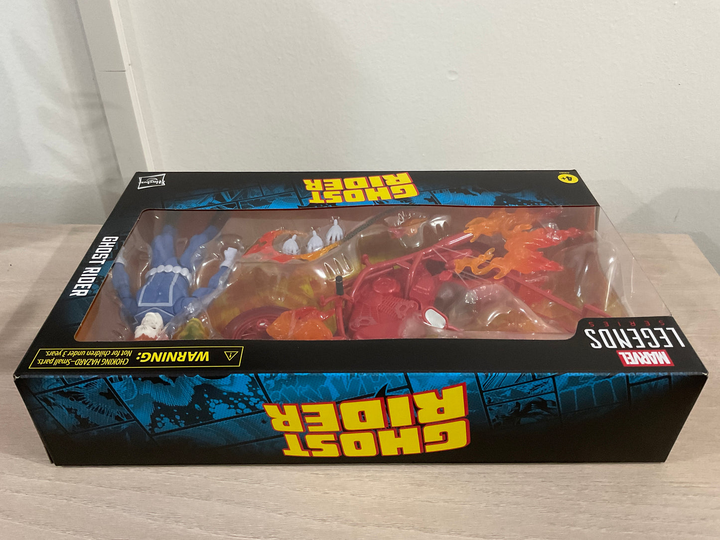 Marvel Legends Ghost Rider Johnny Blaze with Motorcycle 6-In Figure