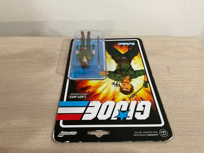 G.I. Joe Super7 ReAction Lady Jaye 3.75-Inch Action Figure Substandard