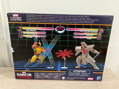 Marvel Legends Gamerverse Wolverine vs. Silver Samurai 2-Pack – 6-Inch Figures