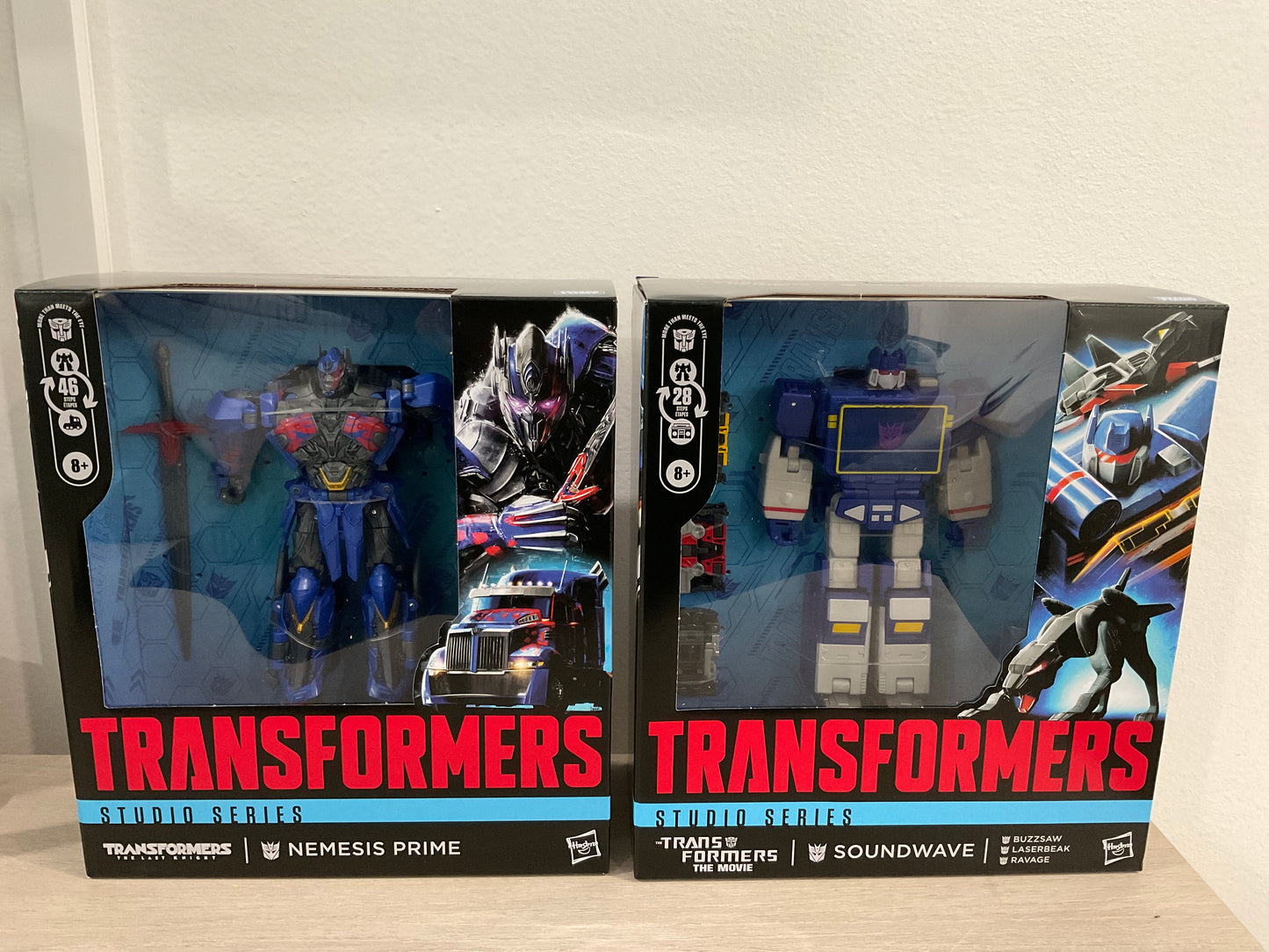 Transformers Studio Series Leader Wave 3 Case (Optimus Prime AOE + Soundwave SS86)