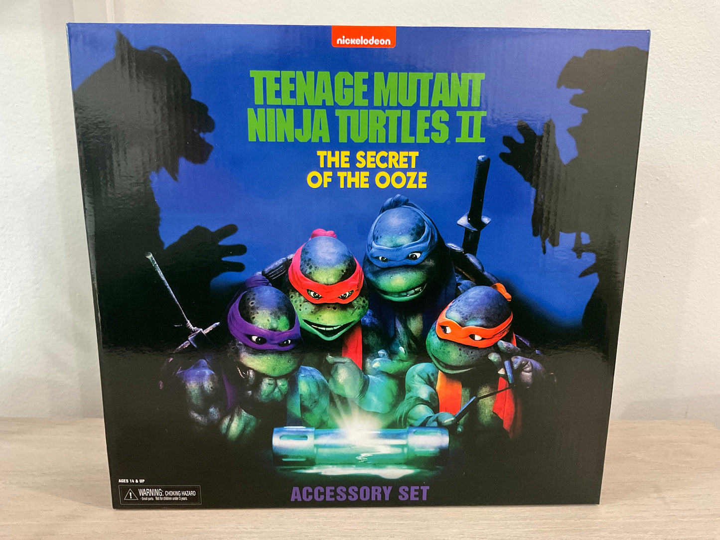 TMNT Secret of the Ooze Accessory Set Movie Collectibles NECA