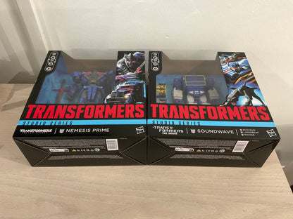 Transformers Studio Series Leader Wave 3 Case (Optimus Prime AOE + Soundwave SS86)