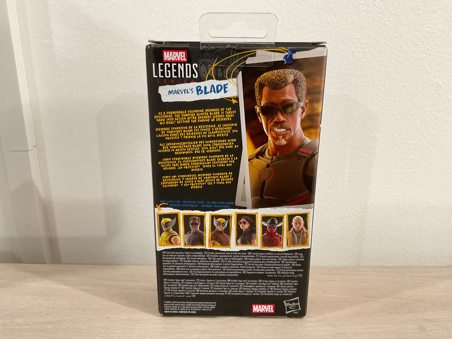 Marvel Legends Series Marvel's Blade Action Figure (Deadpool & Wolverine)