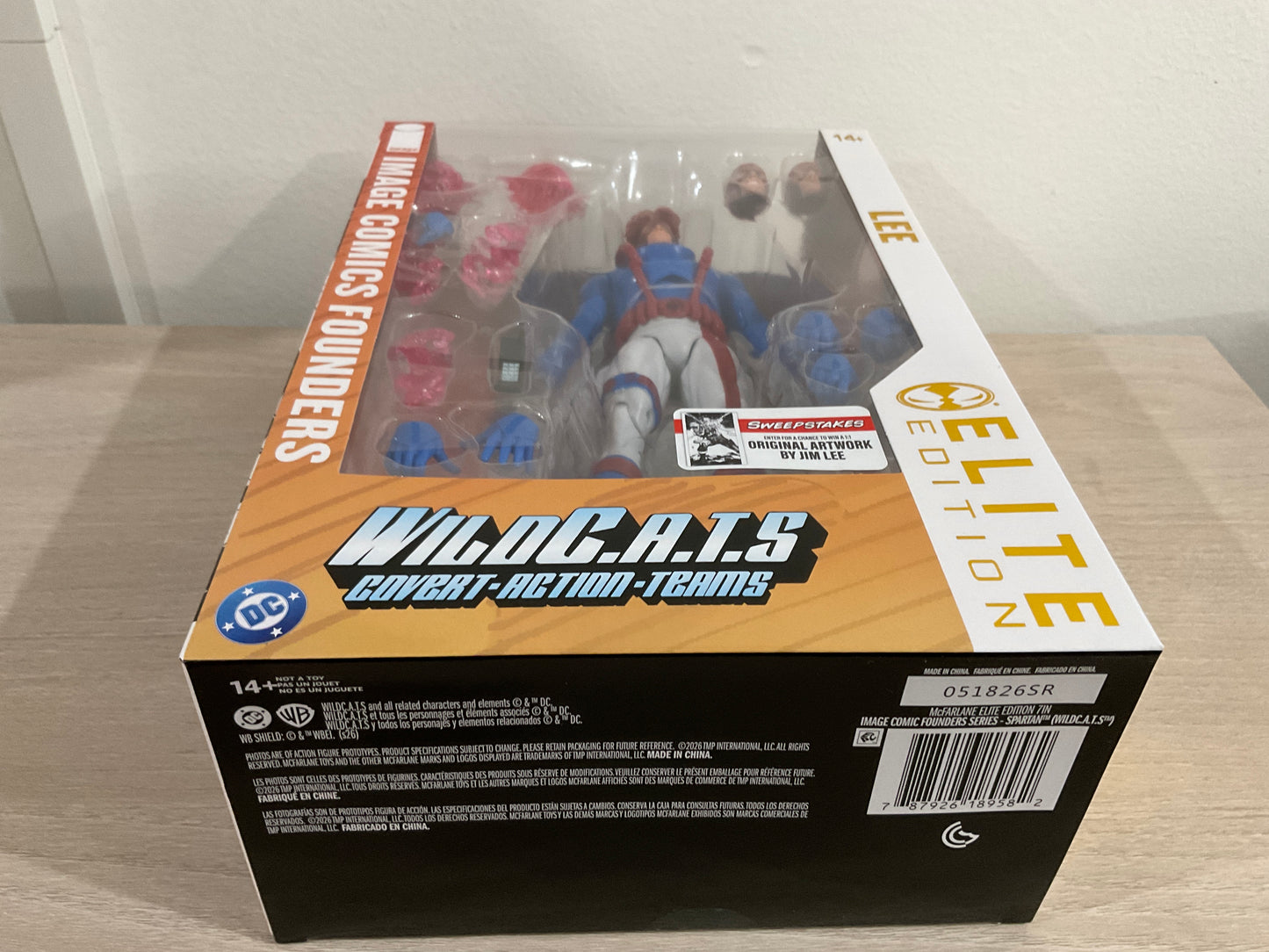 DC Multiverse Spartan (WildC.A.T.S.) Image Comics Founders Series McFarlane Elite Edition 7-Inch Deluxe Action Figure