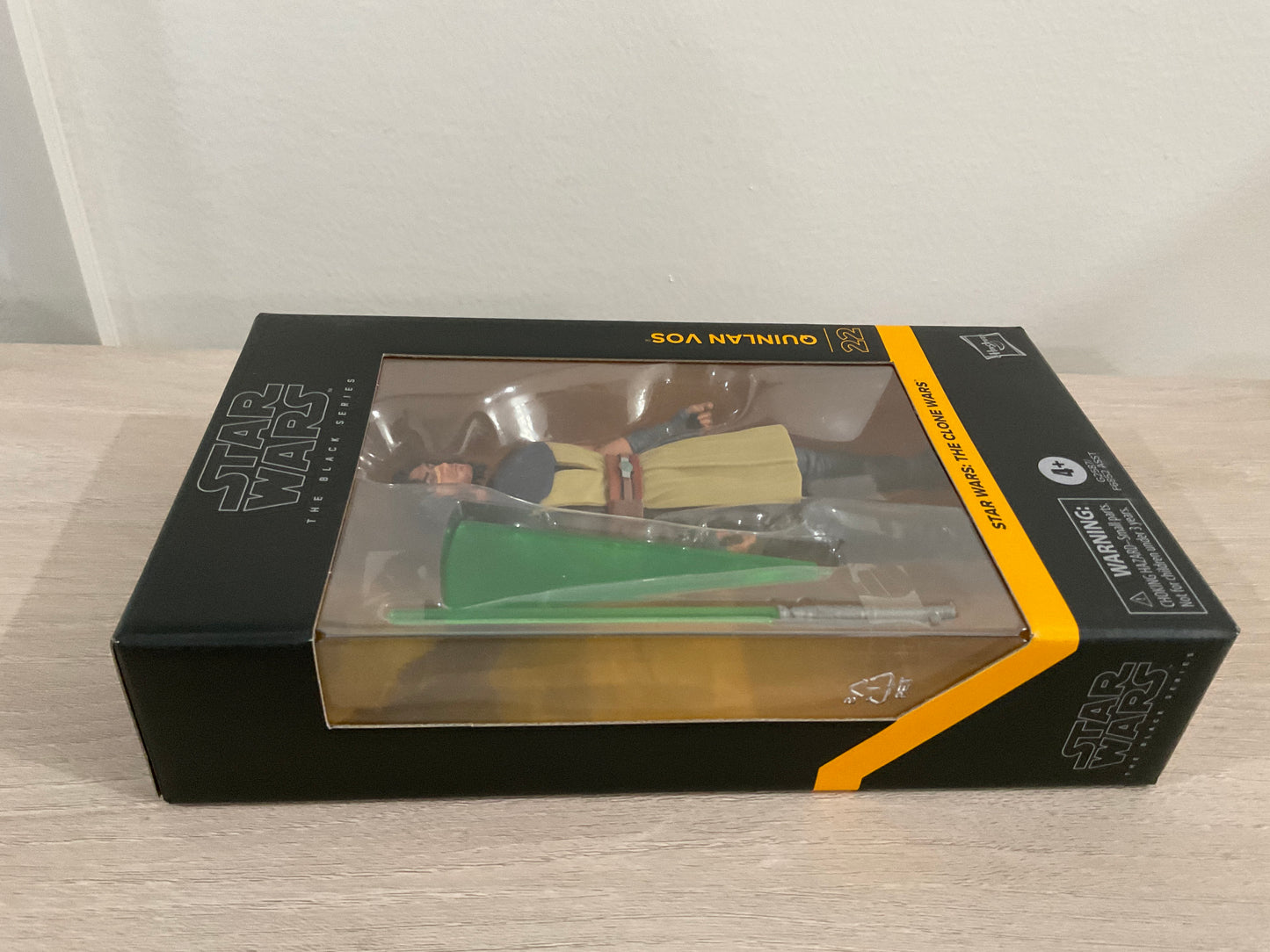 Star Wars Black Series Quinlan Vos 6-In Action Figure Clone Wars Hasbro