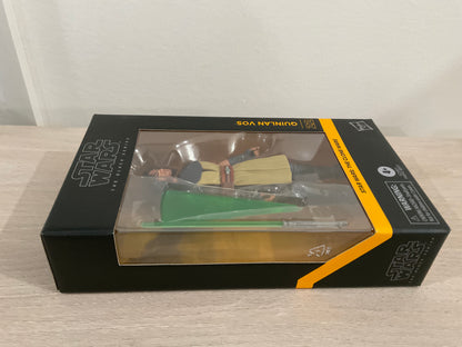 Star Wars Black Series Quinlan Vos 6-In Action Figure Clone Wars Hasbro