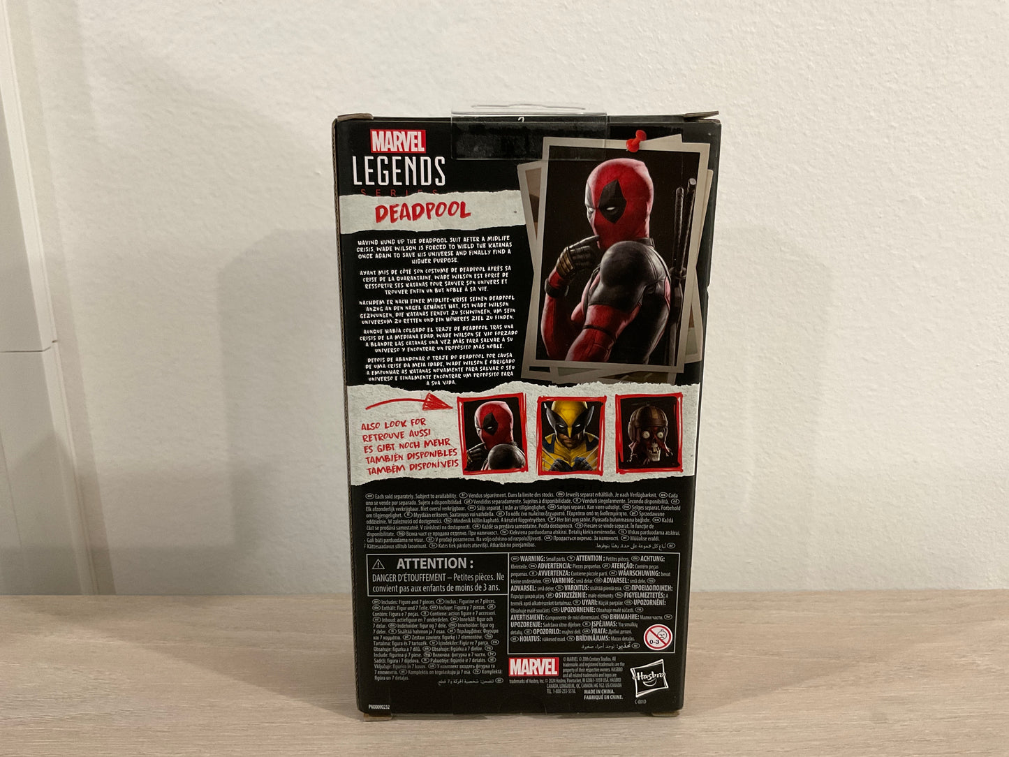 Marvel Legends Series Deadpool – Marvel Studios' Deadpool & Wolverine 6-Inch Action Figure