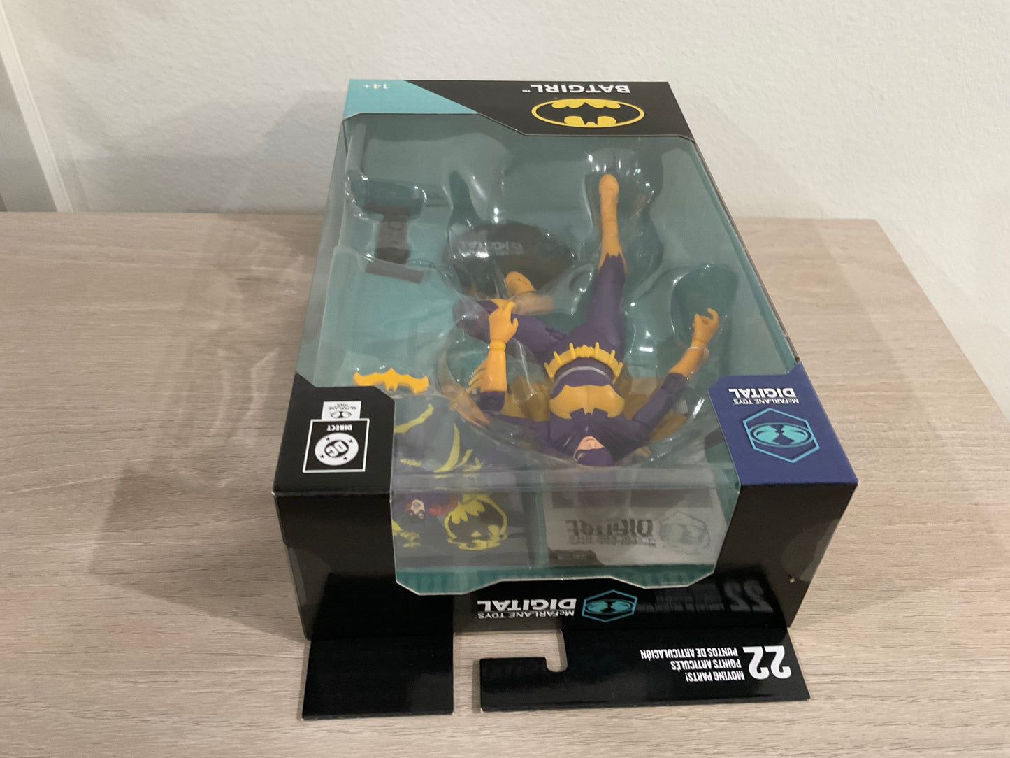 Batgirl (DC Classic) 7-Inch Action Figure with McFarlane Toys Digital Collectible