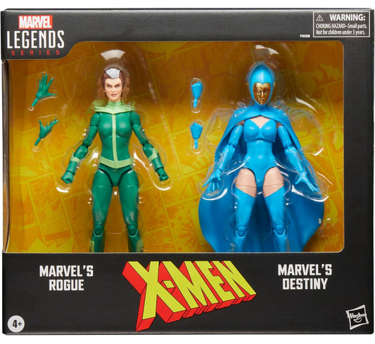 Marvel Legends Series Rogue and Destiny – X-Men Comics 6-Inch Action Figure 2-Pack - Exclusive