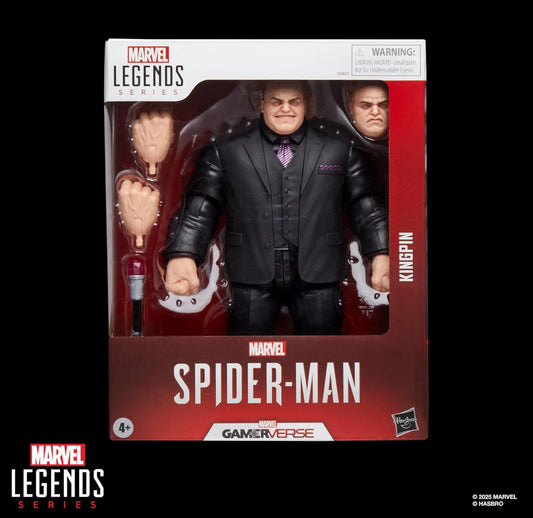 Marvel Legends Series Gamerverse Kingpin – Spider-Man Video Game-Inspired 6-Inch Action Figure