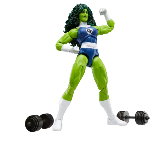 Fantastic Four Retro Marvel Legends She-Hulk 6-Inch Action Figure
