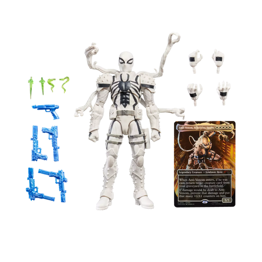 Marvel Legends 6-Inch Agent Anti-Venom (MTG Edition, with Foil Card)