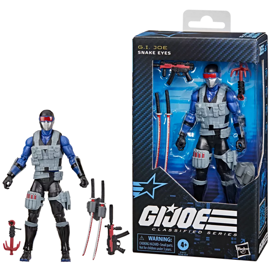 G.I. Joe Classified Series #165 — Snake Eyes 6″ Action Figure