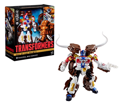 Transformers Age of the Primes Leader Class Maximal Big Convoy 6.5" Action Figure