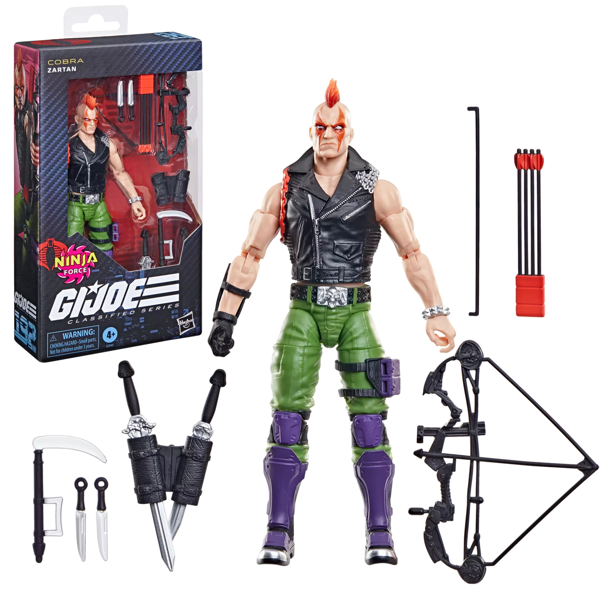 G.I. Joe Classified Series #192 Ninja Force Zartan 6-Inch Action Figure