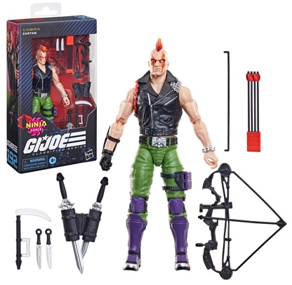 G.I. Joe Classified Series #192 Ninja Force Zartan 6-Inch Action Figure