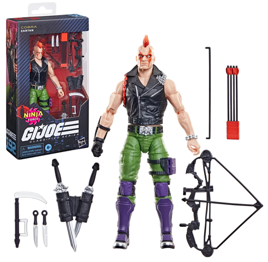 G.I. Joe Classified Series #192 Ninja Force Zartan 6-Inch Action Figure