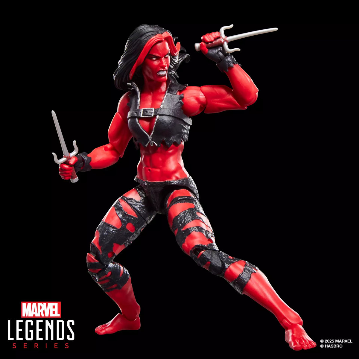 Marvel Legends Red She-Hulk 6-Inch Action Figure Hasbro