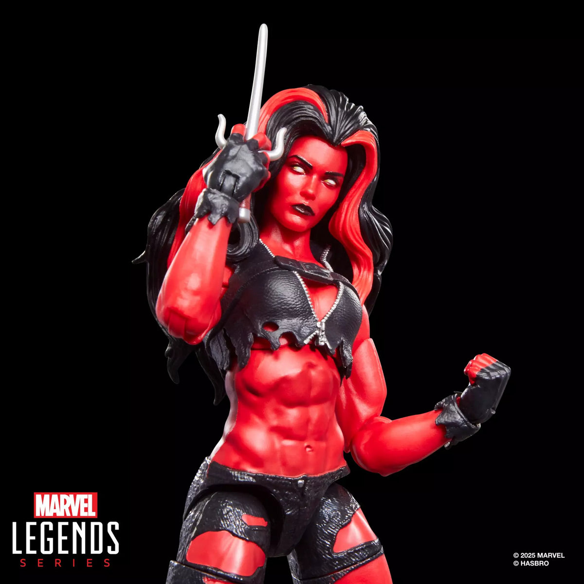 Marvel Legends Red She-Hulk 6-Inch Action Figure Hasbro