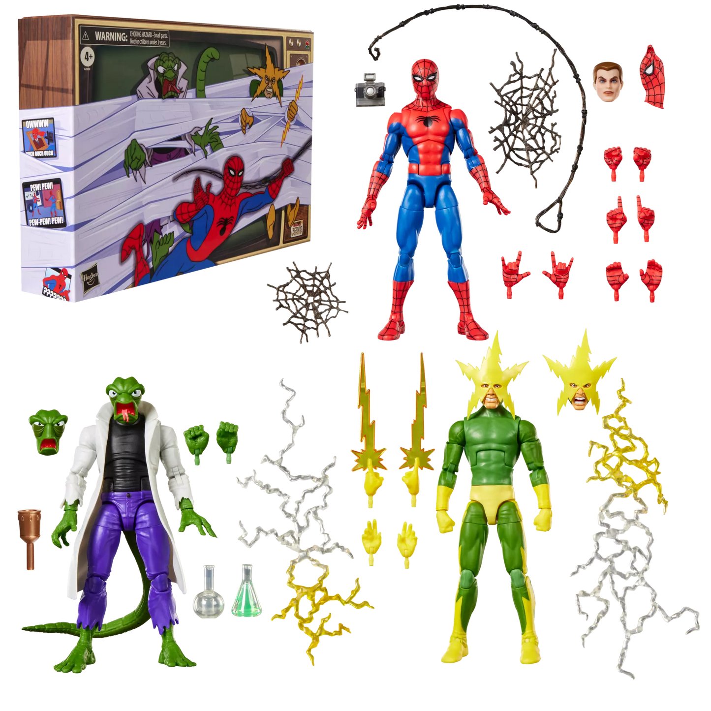 Marvel Legends Spider-Man, Lizard & Electro 3-Pack – SDCC 2026 Exclusive