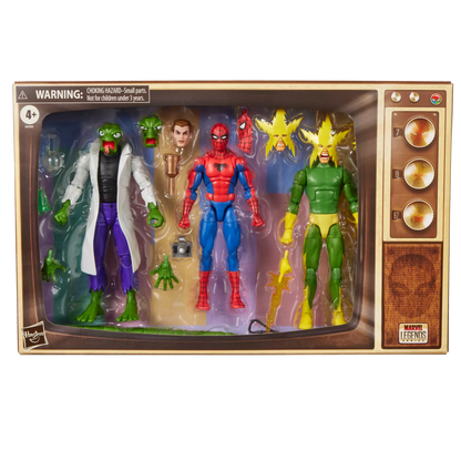 Marvel Legends Spider-Man, Lizard & Electro 3-Pack – SDCC 2026 Exclusive