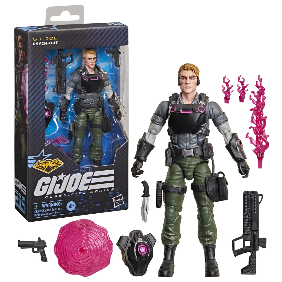G.I. Joe Classified Series #215 Night Force Psych-Out 6" Action Figure