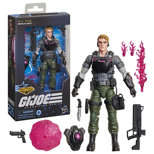 G.I. Joe Classified Series #215 Night Force Psych-Out 6" Action Figure