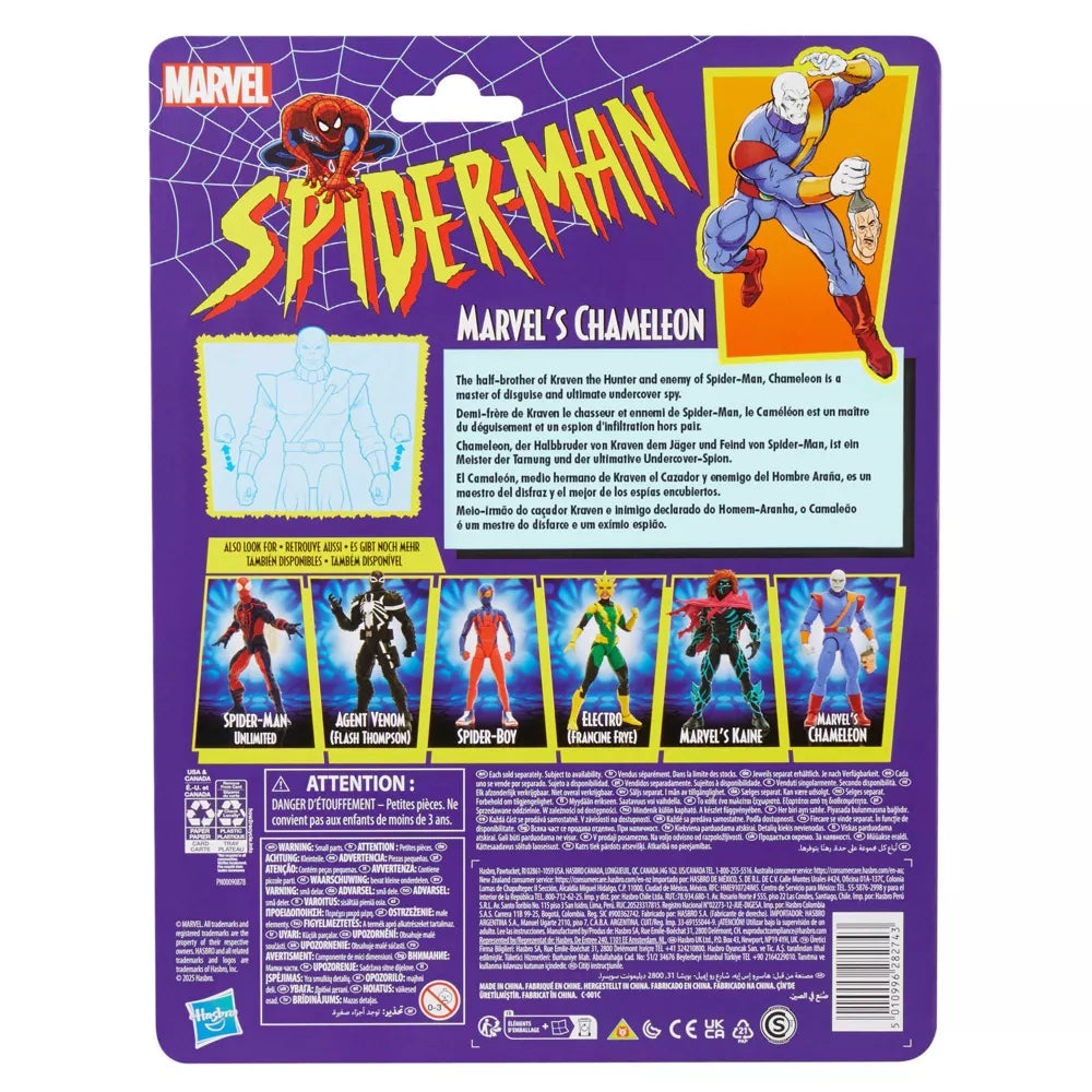 Spider-Man Marvel Legends Marvel's Chameleon 6-Inch Action Figure
