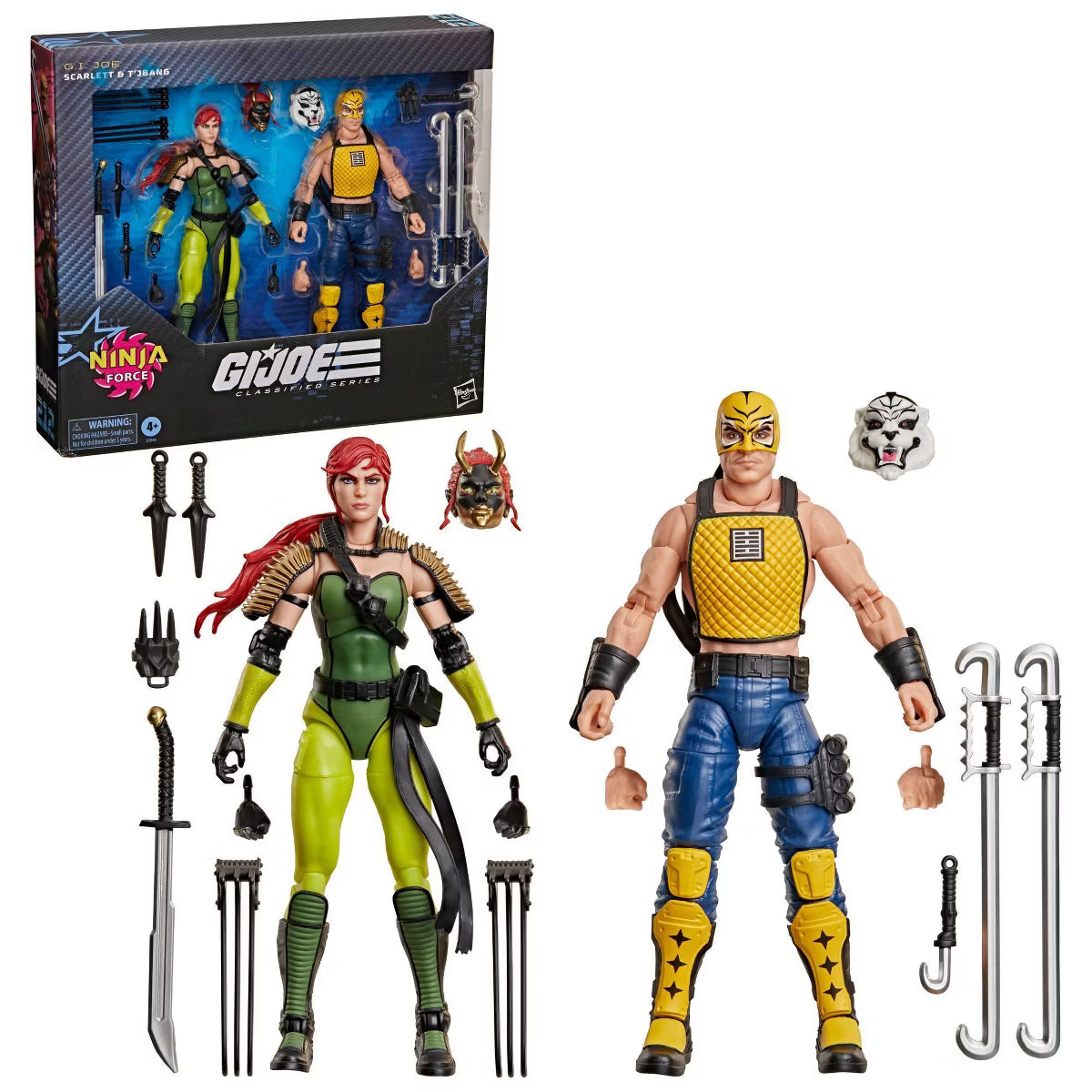 G.I. Joe Classified Series #212 – Ninja Force Scarlett & T'Jbang